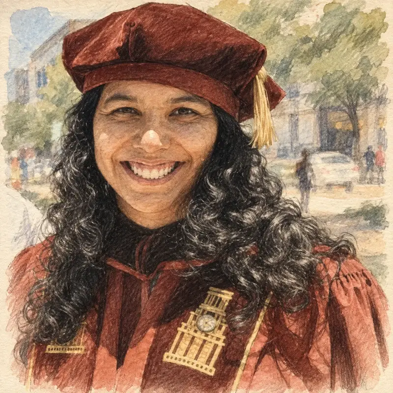 Illustrated portrait of Kiara Gomez